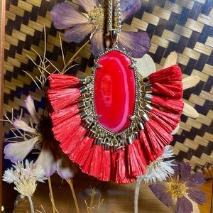 Kendra Scott Red Betsy Necklace